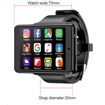 vyrai, verslo Smart Watch telefono 2.80 colių 