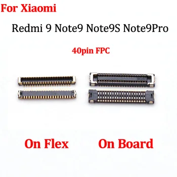5-10Pc 40pin USB Įkrovimo FPC Jungtis Xiaomi Redmi 9 Pastaba 9S/9/9Pro/Note9 Pro/Note9S NOTE9 Įkroviklis Doke Uosto Plug Laive - Nuotrauka 1  