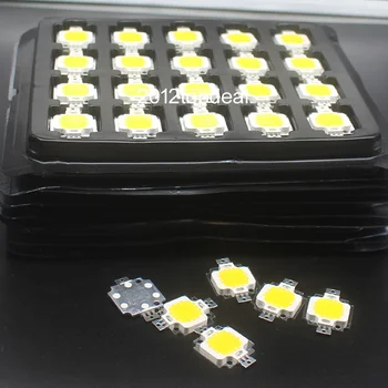 10W šviesos diodu (LED Lemputės 10w led 900lm Lempos Šviesa Balta 6000k /Šiltai Balta 3000k Didelės Galios Chip potvynių lempos - Nuotrauka 1  