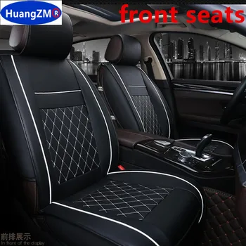 PU Oda Automobilių Sėdynės Padengti Universalus Tinka Labiausiai automobiliai PEUGEOT 206 207 KIA Cerato Forte hyundai getz Sėdynės pagalvėlės - Nuotrauka 1  