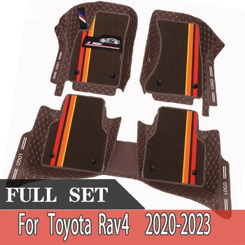 Toyota Rav4 Rav 4 2020 2021 2022 2023 Ne hibridinių Automobilių Kilimėliai Auto Kilimai Užsakymą Interjero Aksesuarų Brūkšnys Kilimėlių Waterproo - Nuotrauka 1  