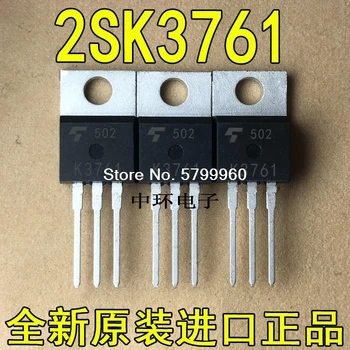 10vnt/daug K3761 2SK3761 TO-220 AKT 6A 600V tranzistorius - Nuotrauka 1  