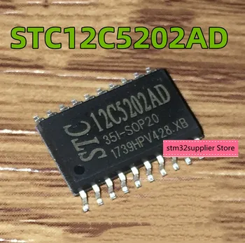 STC12C5202AD-35I-SOP20 Naujas originalus tikrą mikrovaldiklis STC12C5202AD - Nuotrauka 1  