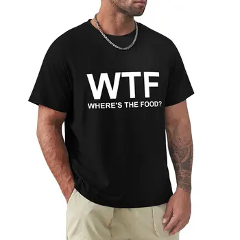WTF - Kur yra Maisto? T-Shirt, derliaus tees slim fit t marškinėliai vyrams - Nuotrauka 1  