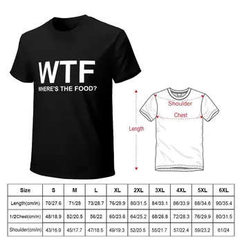 WTF - Kur yra Maisto? T-Shirt, derliaus tees slim fit t marškinėliai vyrams - Nuotrauka 2  