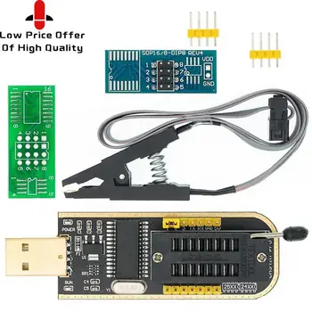 10vnt Smart Elektronika CH340 CH340G CH341 CH341A 24 25 Serijos, EEPROM, Flash BIOS USB Programuotojas su Programinė įranga ir Tvarkyklės - Nuotrauka 1  
