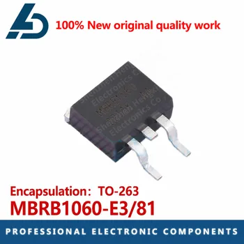 10VNT Schottky diodas MBRB1060-E3/81 paketas-263 vienas diodas - Nuotrauka 1  