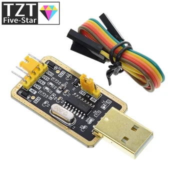 TZT CH340 Modulis Vietoj PL2303 CH340G į RS232 TTL Modulis Atnaujinti USB Serial Port Devyniose Šepečių Plokštelė, skirta arduino 