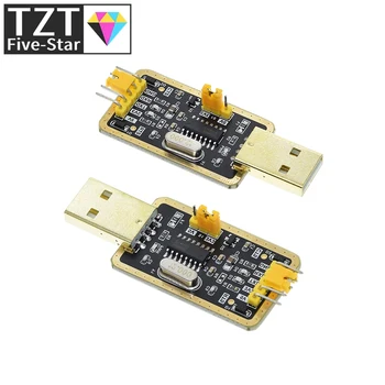 TZT CH340 Modulis Vietoj PL2303 CH340G į RS232 TTL Modulis Atnaujinti USB Serial Port Devyniose Šepečių Plokštelė, skirta arduino 
