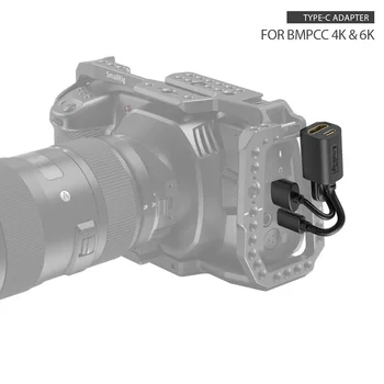 SMALLRIG HDMI/USB/Tipas-C Adapter Blackmagic Kišenėje Kino Kamera BMPCC 6K/4K vaizdo Kamera Narve - 2960 - Nuotrauka 2  
