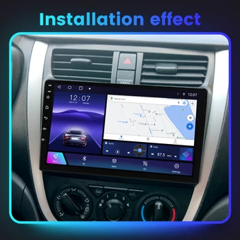 Android 12 QLED Ekranas Suzuki Celerio 2015 - 2018 Automobilio Radijas Stereo Multimedijos Grotuvas GPS Navigaciją Galvos Vienetas Carplay AUTO - Nuotrauka 2  