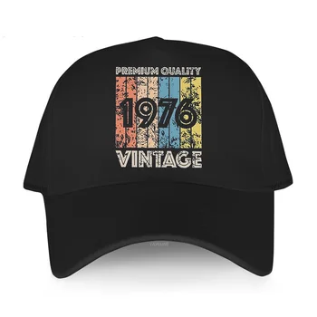 Vėliau Medvilnės vyrų Beisbolo Kepurės, juokingi Grafikos aukščiausios KOKYBĖS 1976 M. DERLIAUS Hip-Hop Harajuku Skrybėlę Suaugusiųjų Prabangos Prekės Golfo Bžūp - Nuotrauka 1  