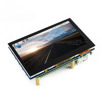 Pantalla táctil capacitiva HDMI LCD B de 4,3 pulgadas, con resolución de 800x480 interfaz HDMI, suderinama con - Nuotrauka 1  