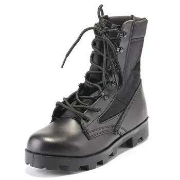 Aukštos viršų batai, Dykuma batai Armijos žalioji lauko vaikščiojimo batai Kamufliažas kovoti su Lauko batai mokymo batai D442 - Nuotrauka 2  