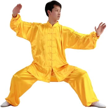 Chi, Drabužių pavasario ir vasaros elastinga modeliavimas šilkas chi praktikos drabužių vyrų kovos menų veiklos kostiumas - Nuotrauka 2  