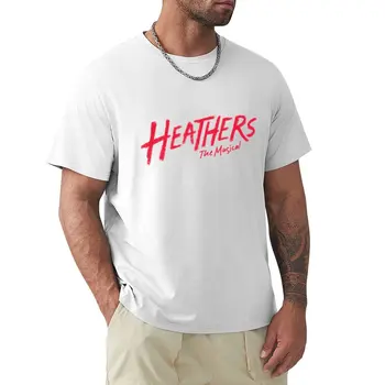 Heathers Muzikos Logotipas Marškinėliai topai prakaito anime drabužiai, vyriški t shirts - Nuotrauka 1  