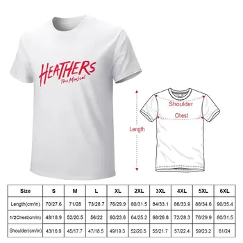 Heathers Muzikos Logotipas Marškinėliai topai prakaito anime drabužiai, vyriški t shirts - Nuotrauka 2  